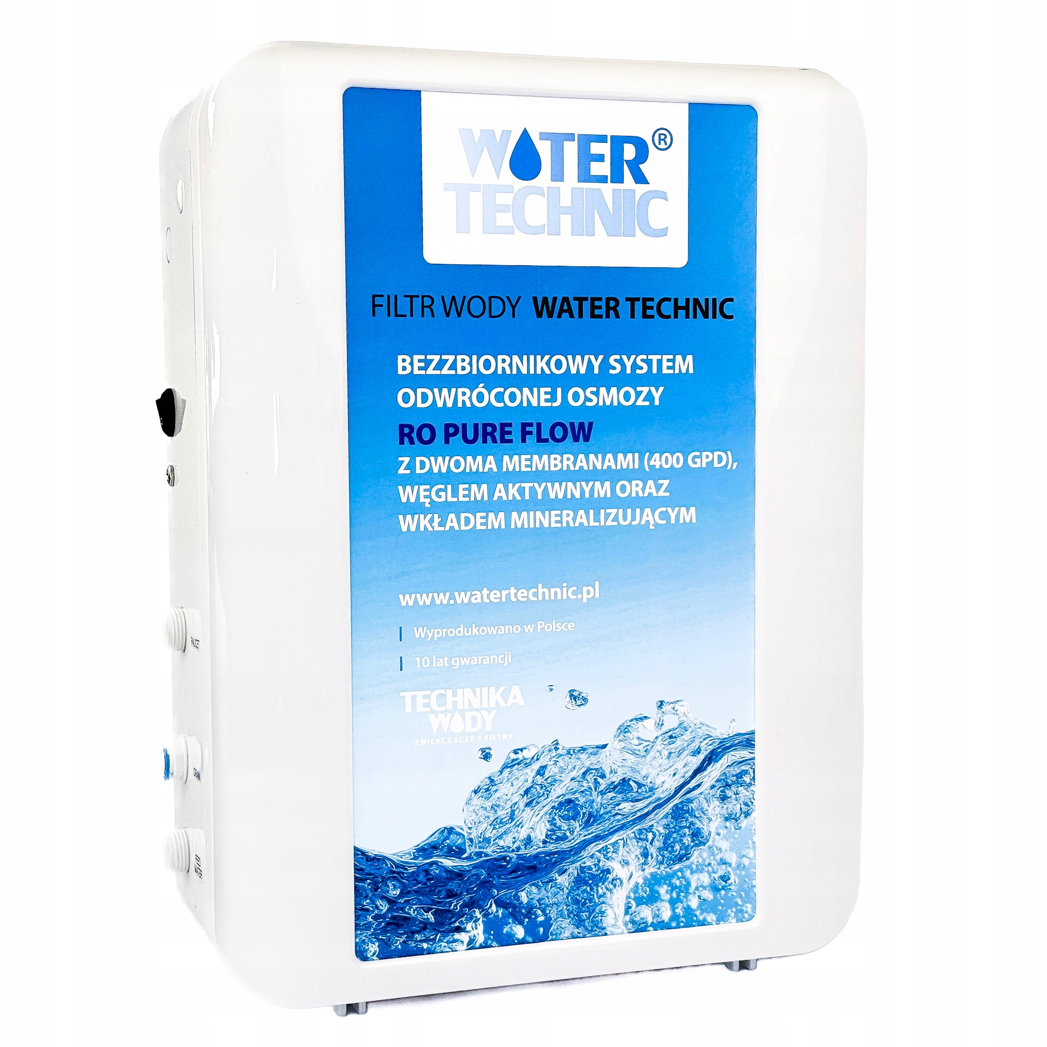 Filtr wody Water Technic Ro Pure Flow bezzbornikowa osmoza z mineralizacją