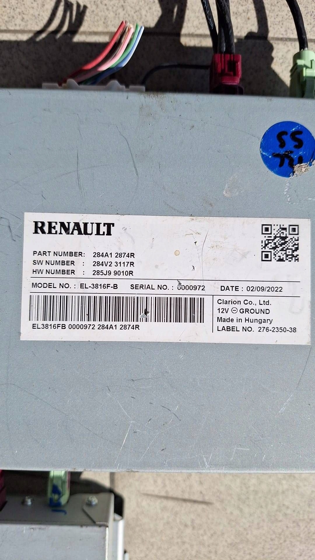 computer modulo Centralina Renault Austral 285J99010R 284A12874R