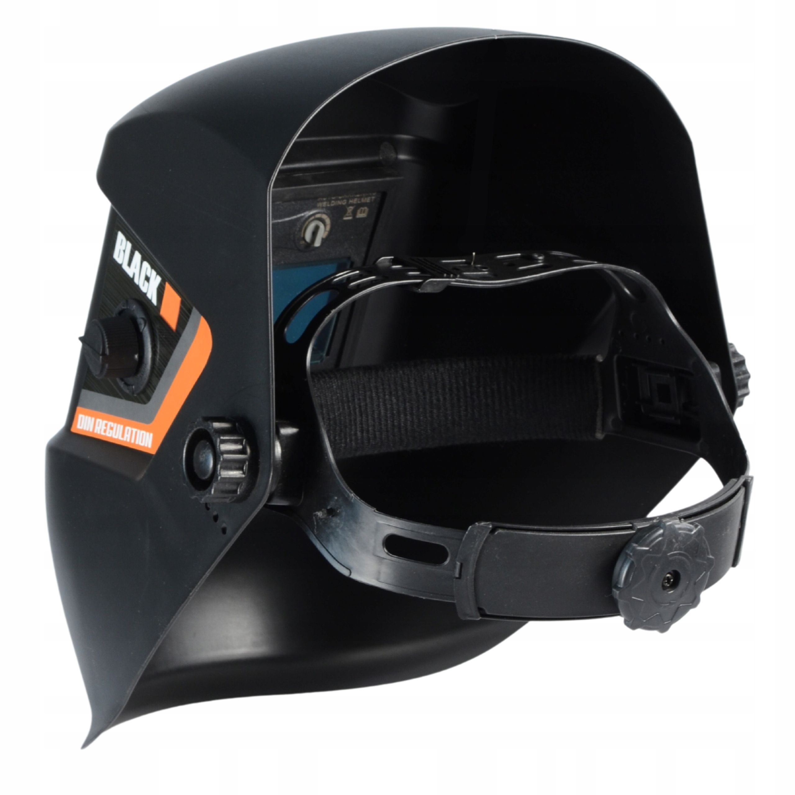 PRZYŁBICA MASKA SPAWALNICZA SAMOŚCIEMNIAJĄCA FILTR Marka Black