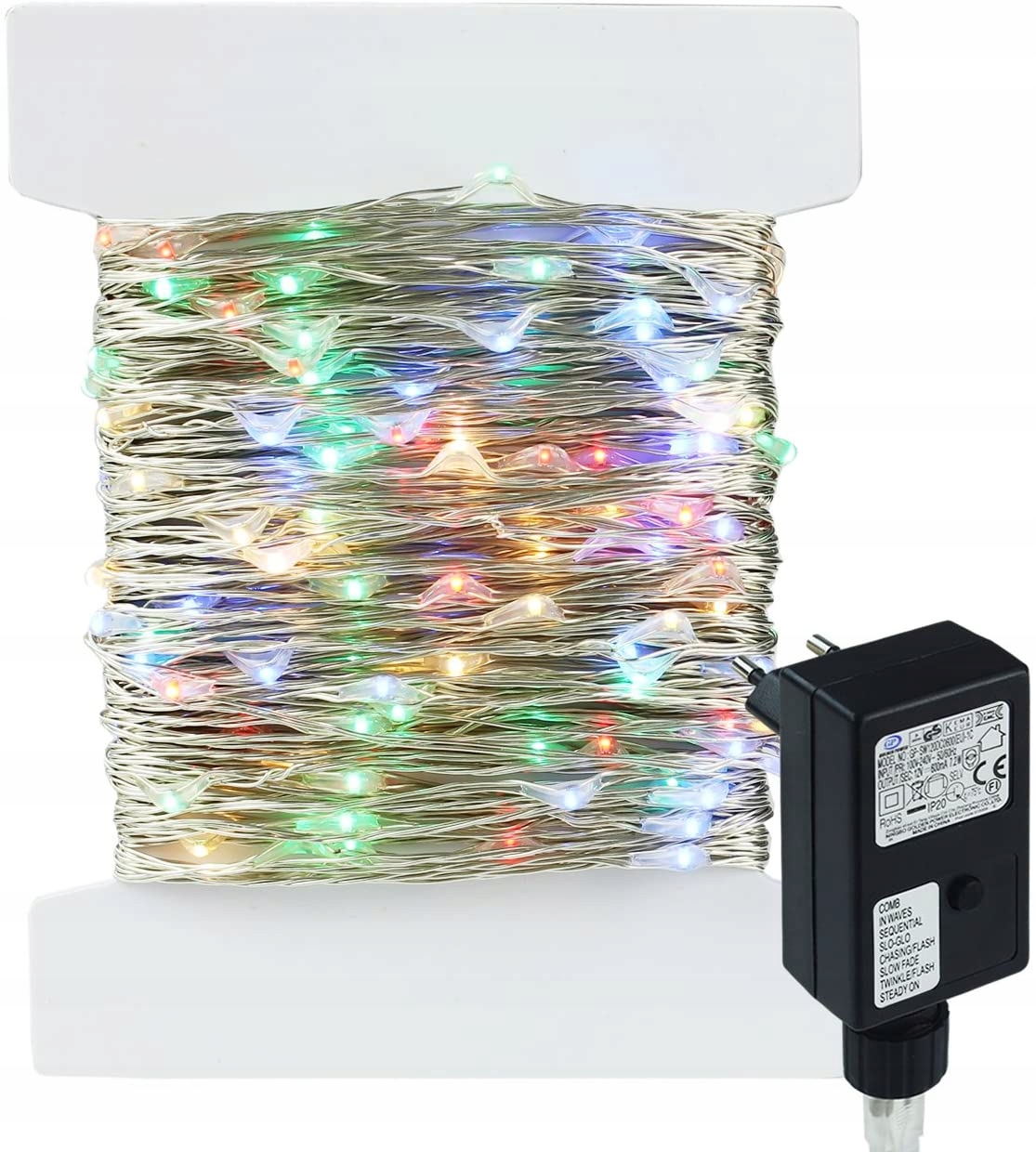 

Łańcuch Miedziany Drut 30M 300LED Zew/wew Kolorowy