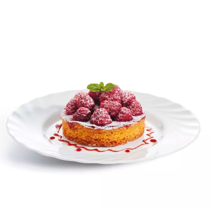 LUMINARC TRIANON TALERZ GŁĘBOKI 22,5 CM LUZ | SZKŁO | FRANCJA Linia Trianon White