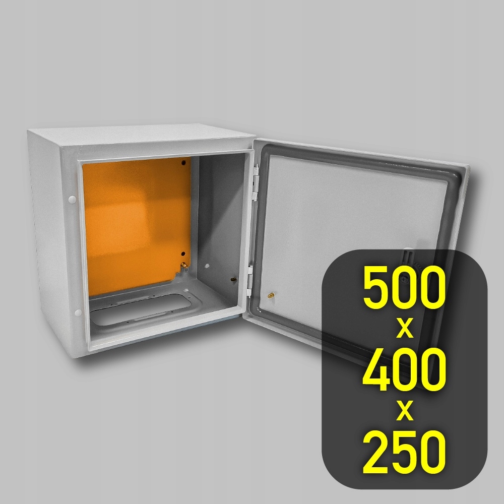 Skrzynka Elektryczna Obudowa Metalowa Rozdzielcza 500x400x250mm [10808]