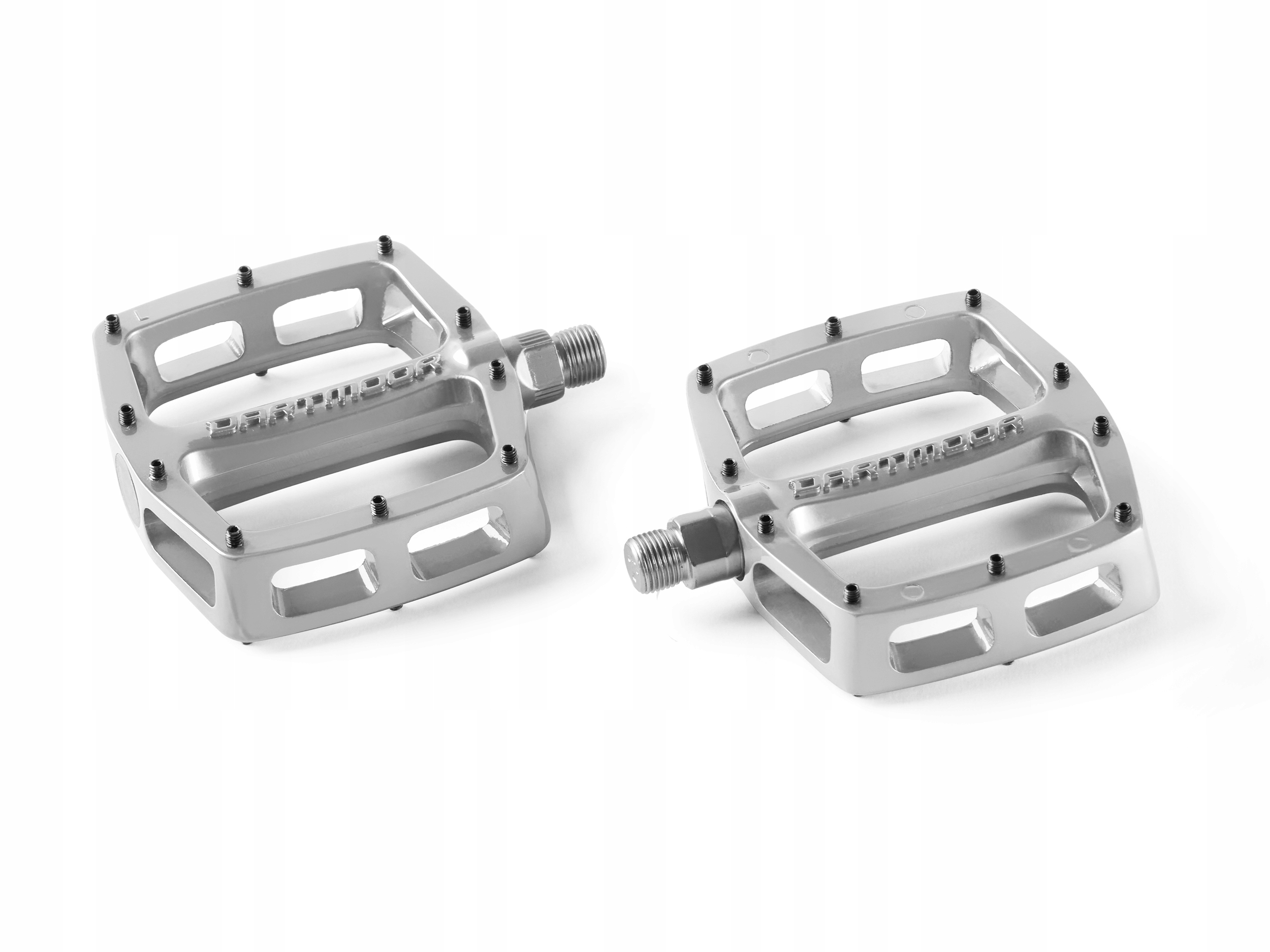 Pedały platformowe Dartmoor Vibe Chrome Mtb Dh Dirt Street Pumptrack
