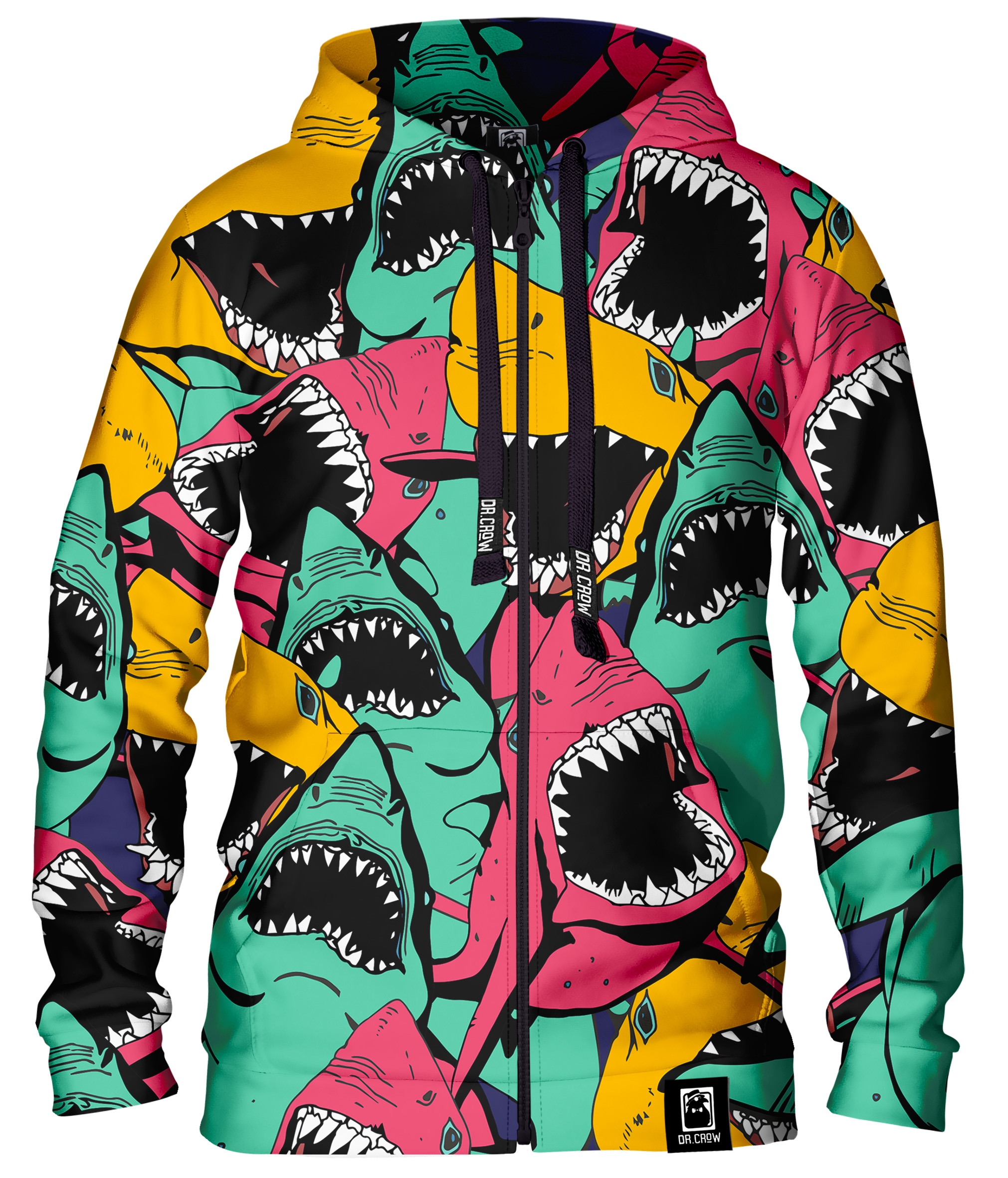

Męska Bluza Rozpinana Dr.crow Angry Sharks Xs