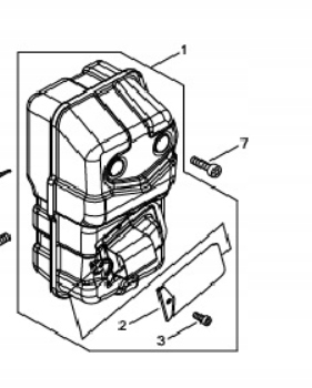 Tlmič pre batohový fúkač Echo PB-8010 P100-006321