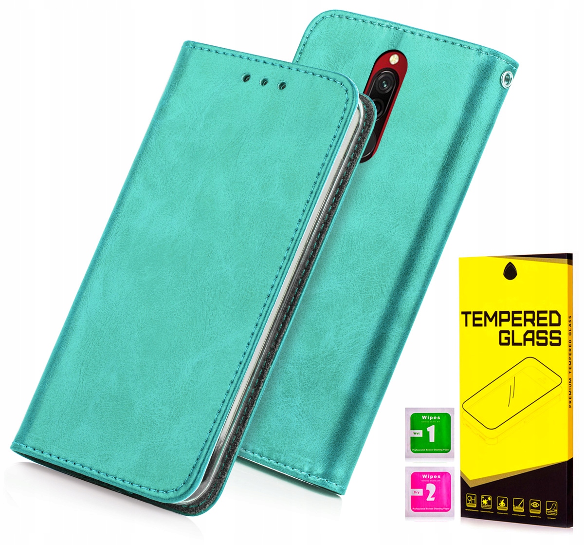 

Etui Portfel Blue Moon Do Xiaomi Redmi 8 Szkło 9H