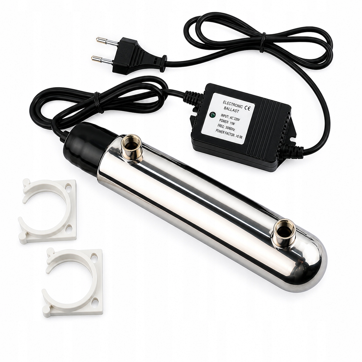 Uv Lampa Pre Systém Obrátenej Osmózy 2 x 1/4 Palca Sterilizátor
