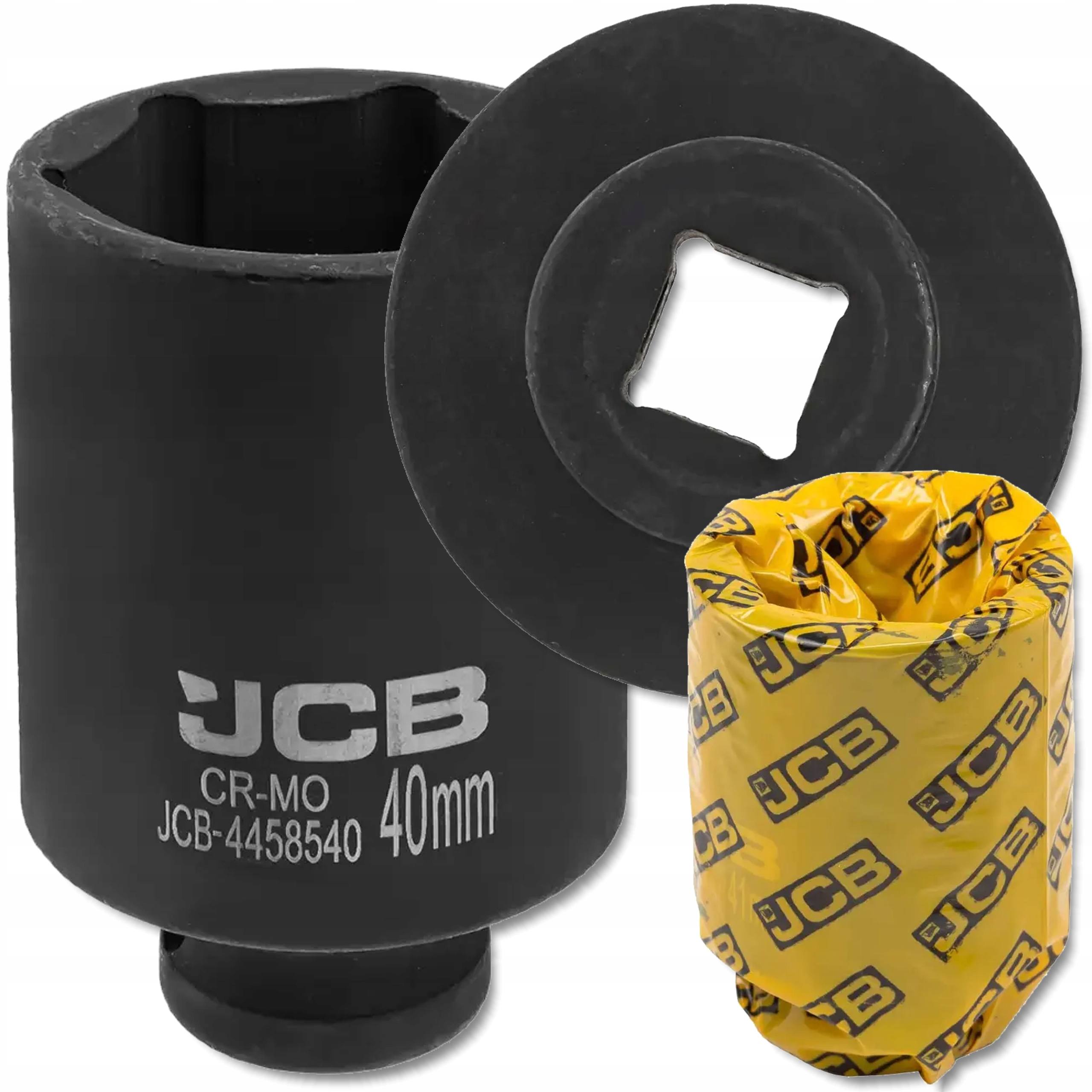 Nasadka udarowa głęboka 1/2" Cr-Mo 6-kątna klucz nasadowy 40 mm Jcb