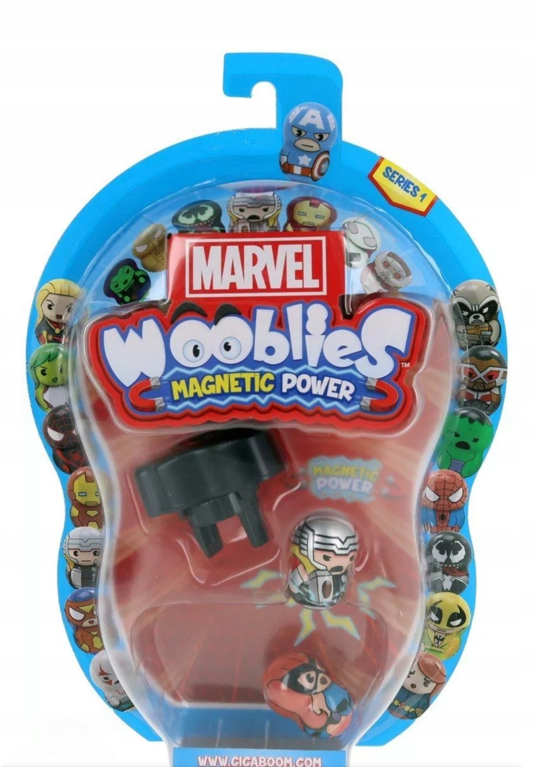 

Wooblies magnetic power figurki magnetyczne Thor