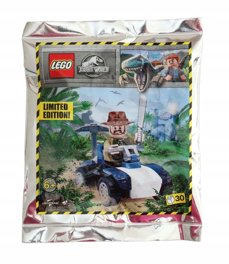 Zestaw Lego Jurassic World Minifigure Polybag Sinjin Prescott #122116