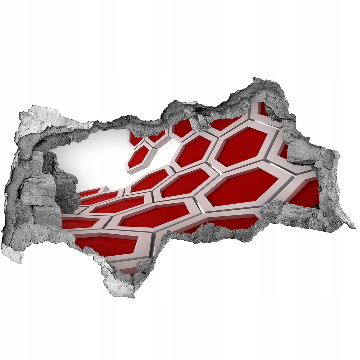 

Dziura 3d fototapeta Naklejka Abstrakcja 3D 115x88