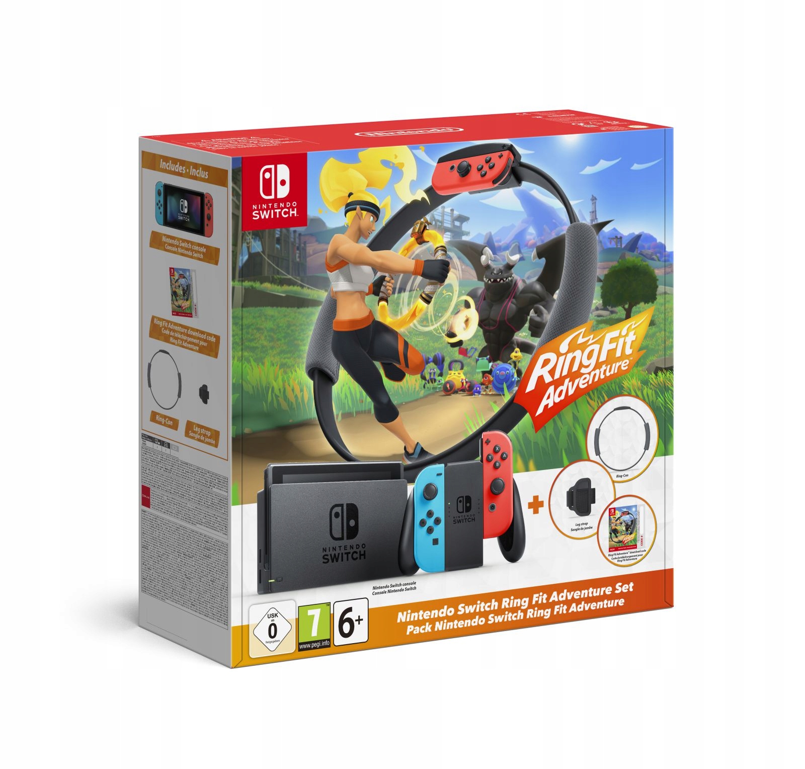 Konsola Nintendo Switch wielokolorowy