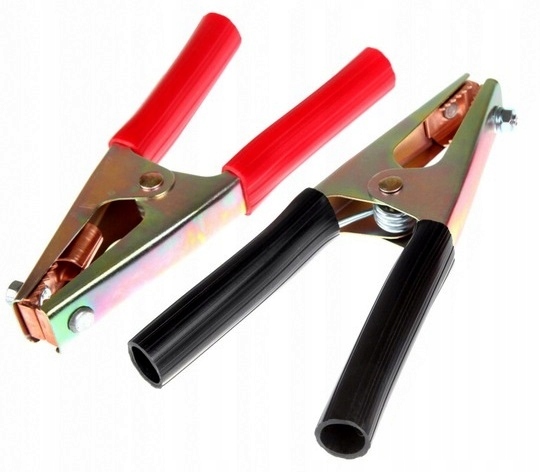 ZACISKI KABLA ROZRUCHOWEGO ŻABKI KROKODYLKI 900A