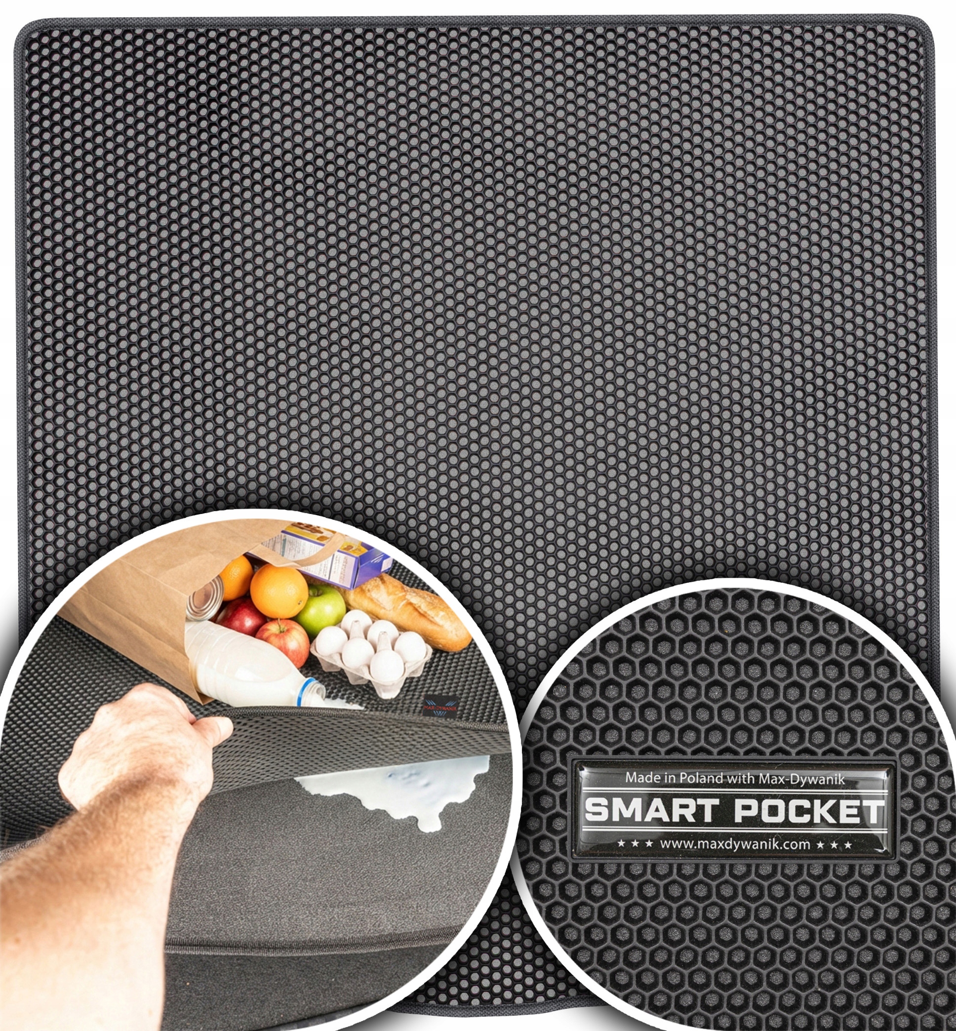 Audi A4 B6 B7 Sedan 2001-2007 Vložka do zavazadlového prostoru Eva Smart Pocket