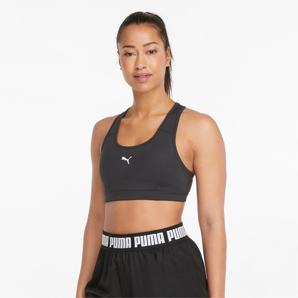 Podprsenka Puma Mid Impact 4Keeps Graphic Bra Pm