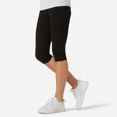 Legginsy krótkie fitness damskie Nyamba 500 slim