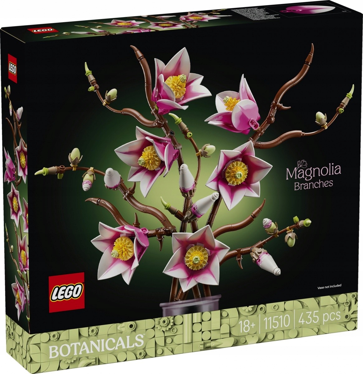 Lego Stavebnice Botanicals 11510 Větvičky magnólie