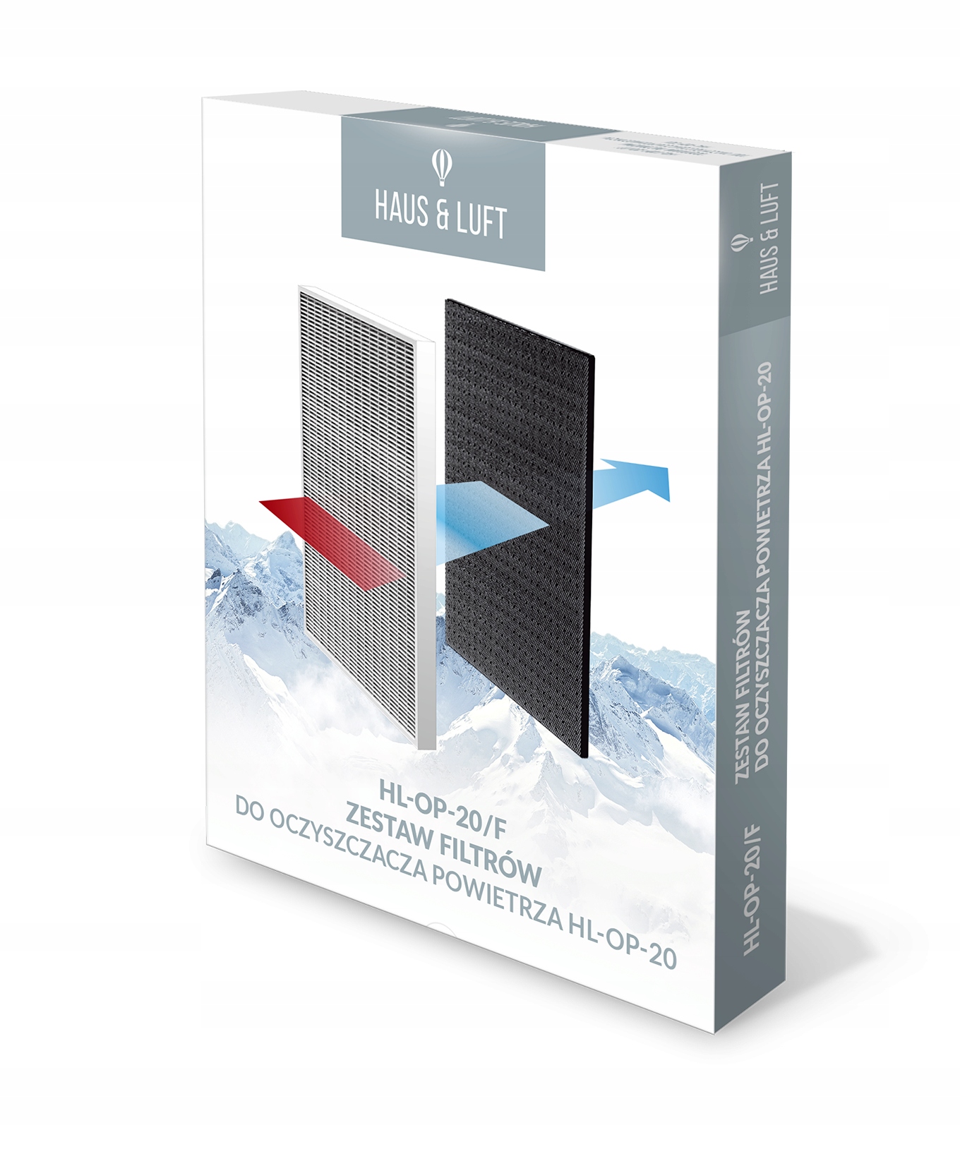 Sada filtrů pro čističku vzduchu HL-OP-20/F