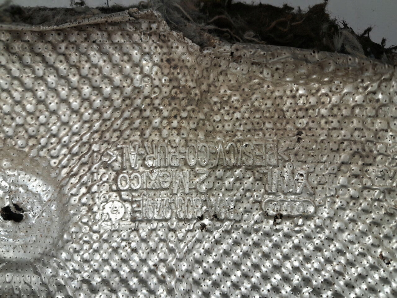 AUDI Q5 II 80A kryt TERMICZNA výfuku 80A803919E