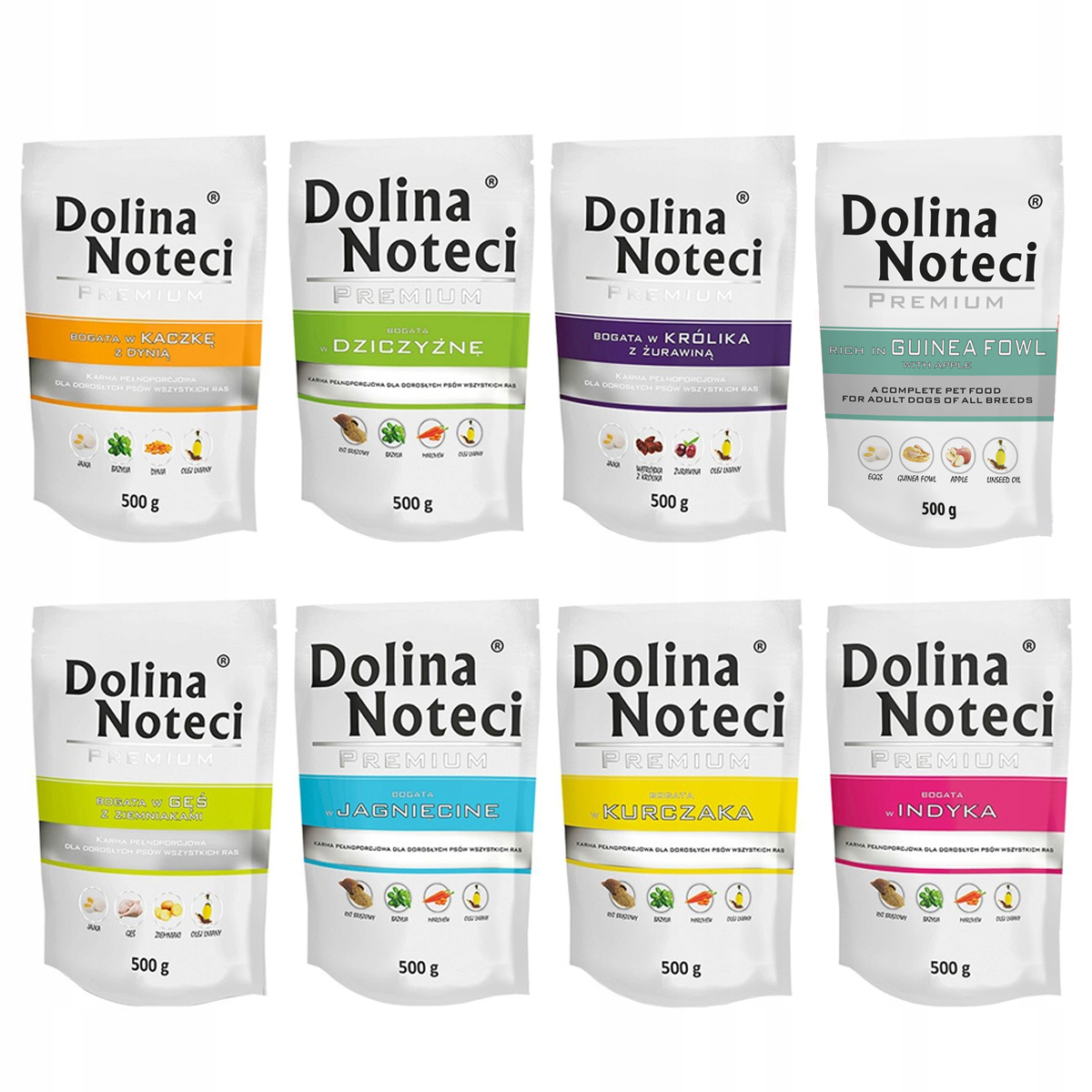 Dolina Noteci Premium mix chutí Bez Ryb 30x500g