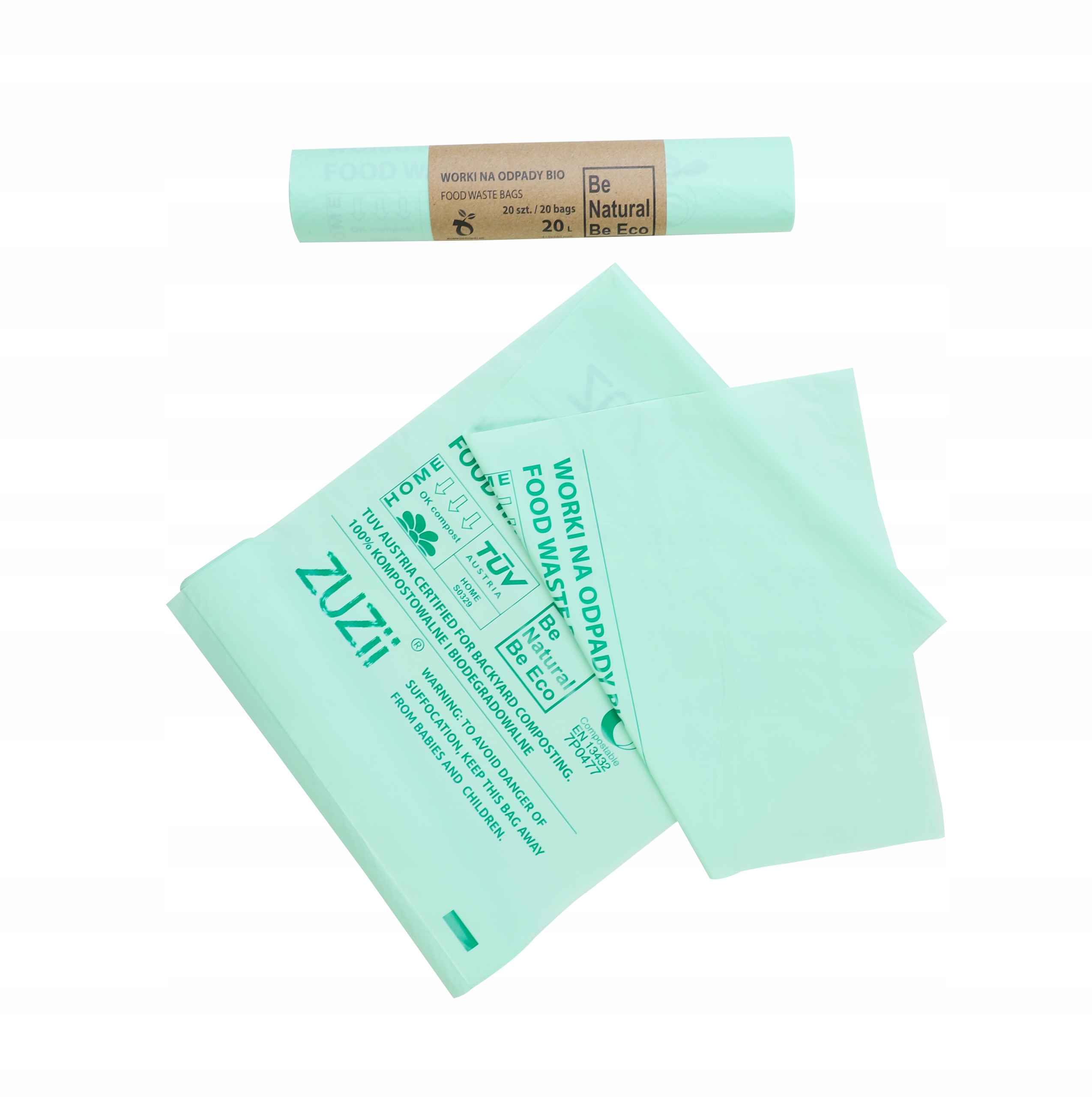 

Worki Biodegradowalne Kompostowalne 20L Bio 20szt.