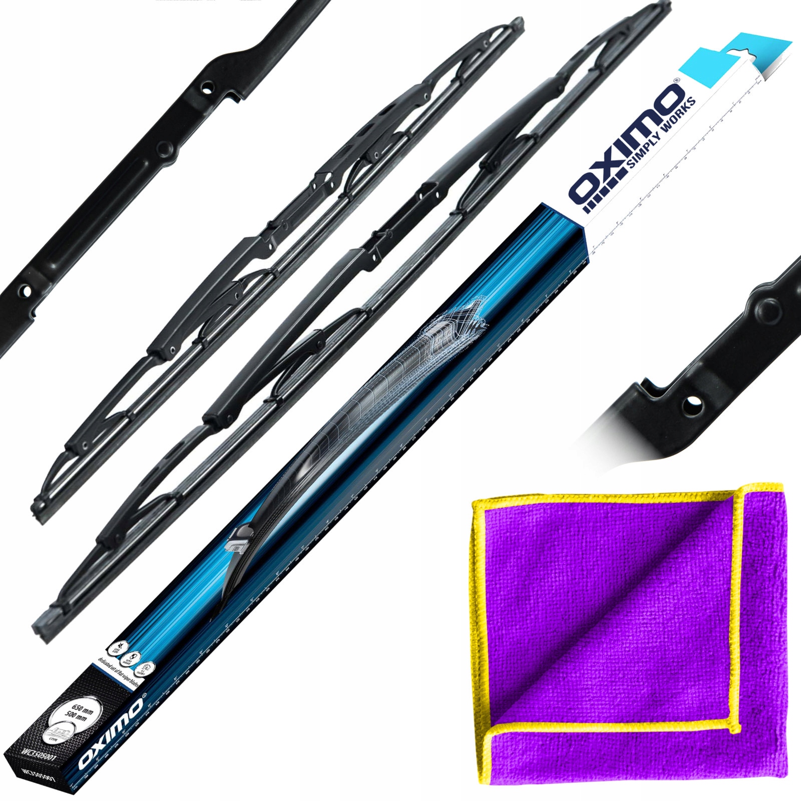 Wycieraczki Przód Zestaw Bmw 5 E39 11.1995-06.2003 Sedan