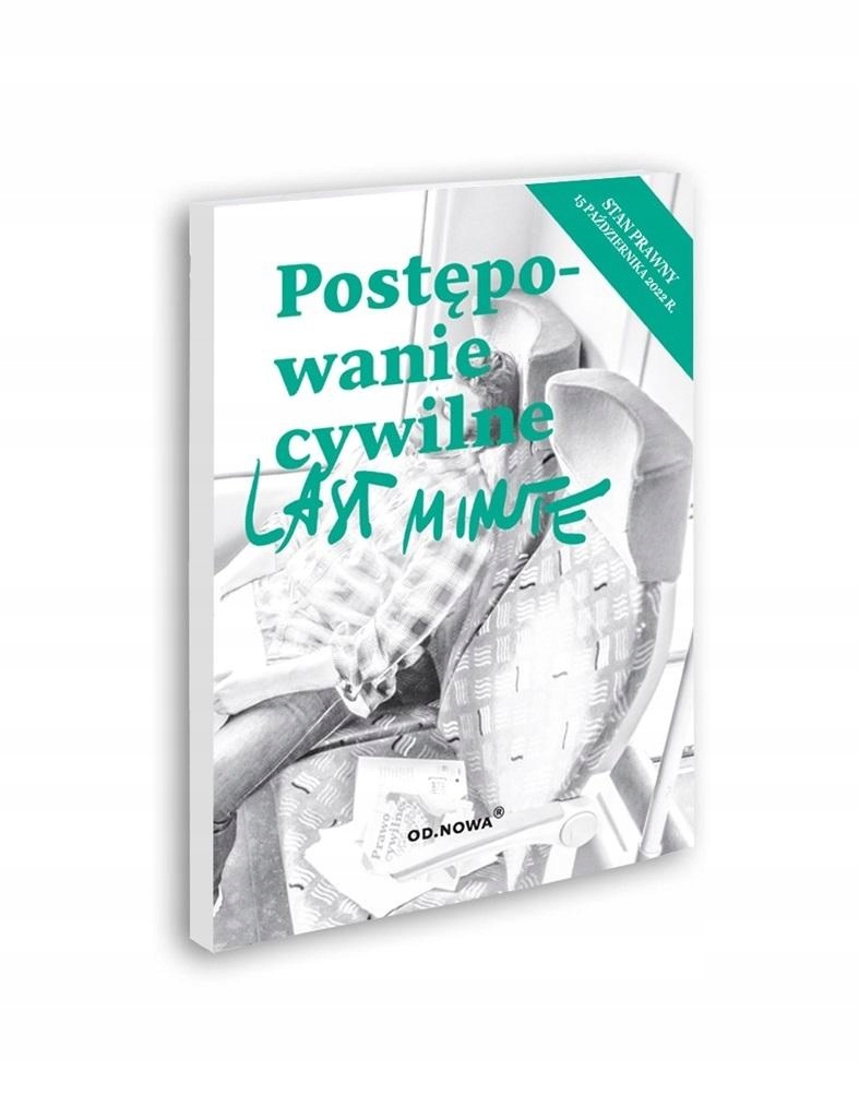 

Last Minute postępowanie cywilne -październik