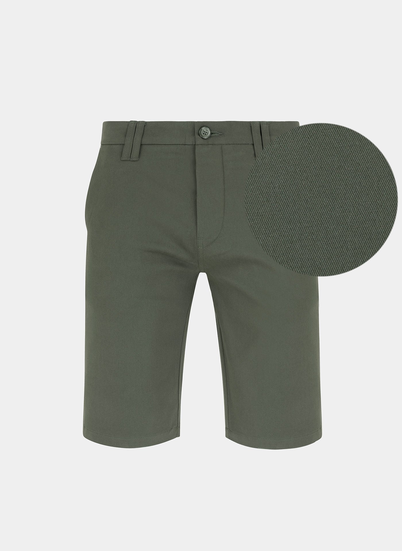 

Krótkie spodenki męskie zielone Pako Lorente r. 33