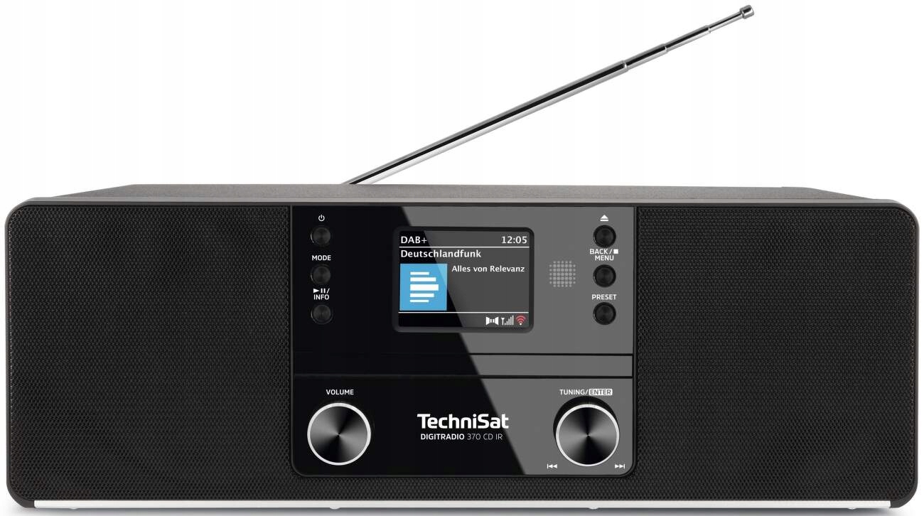 Technisat DigitRadio 370CD Ir, black, Dab /CD