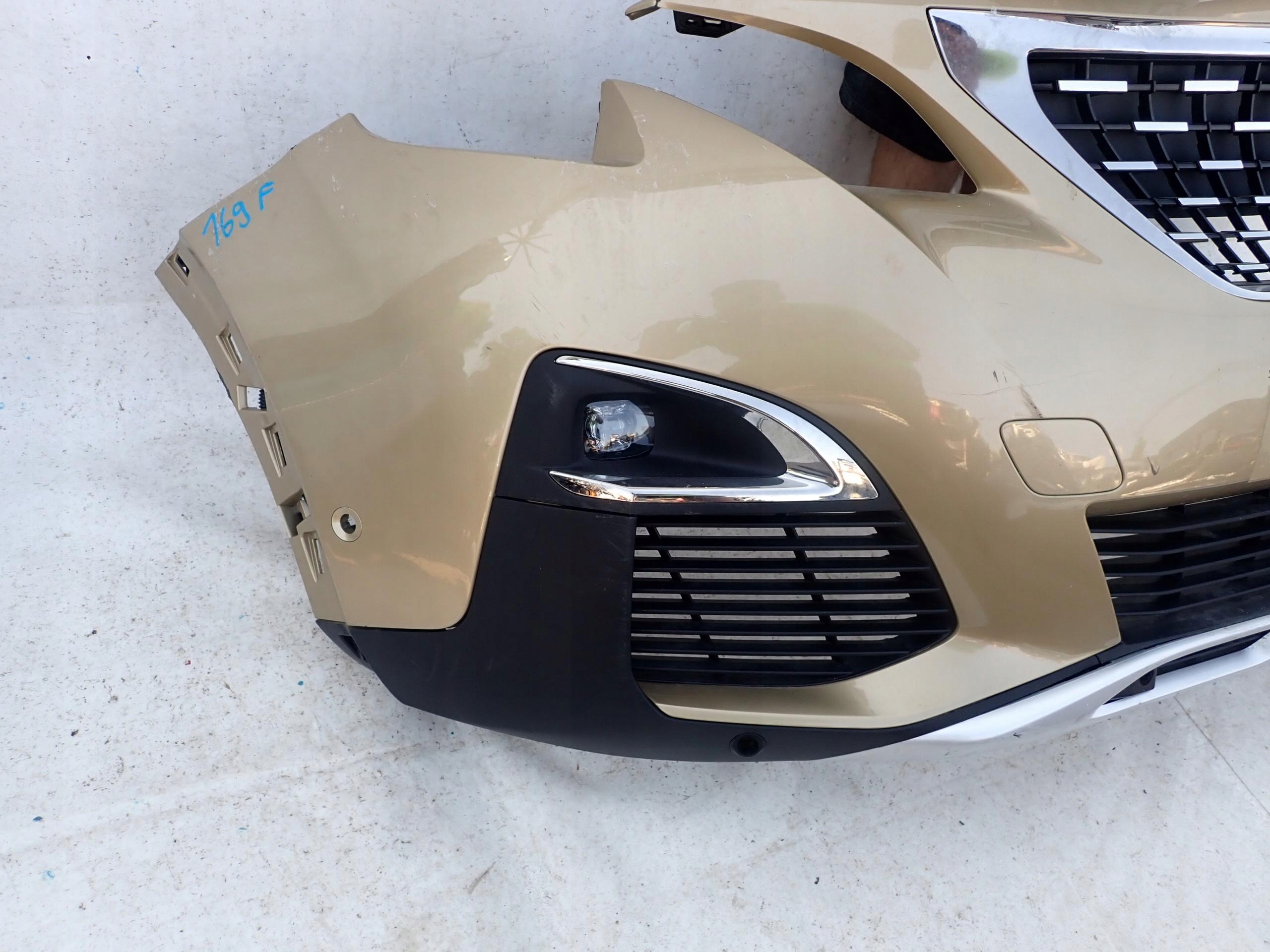 PEUGEOT 3008 II 16- bumper front KAMERA 6PDC
