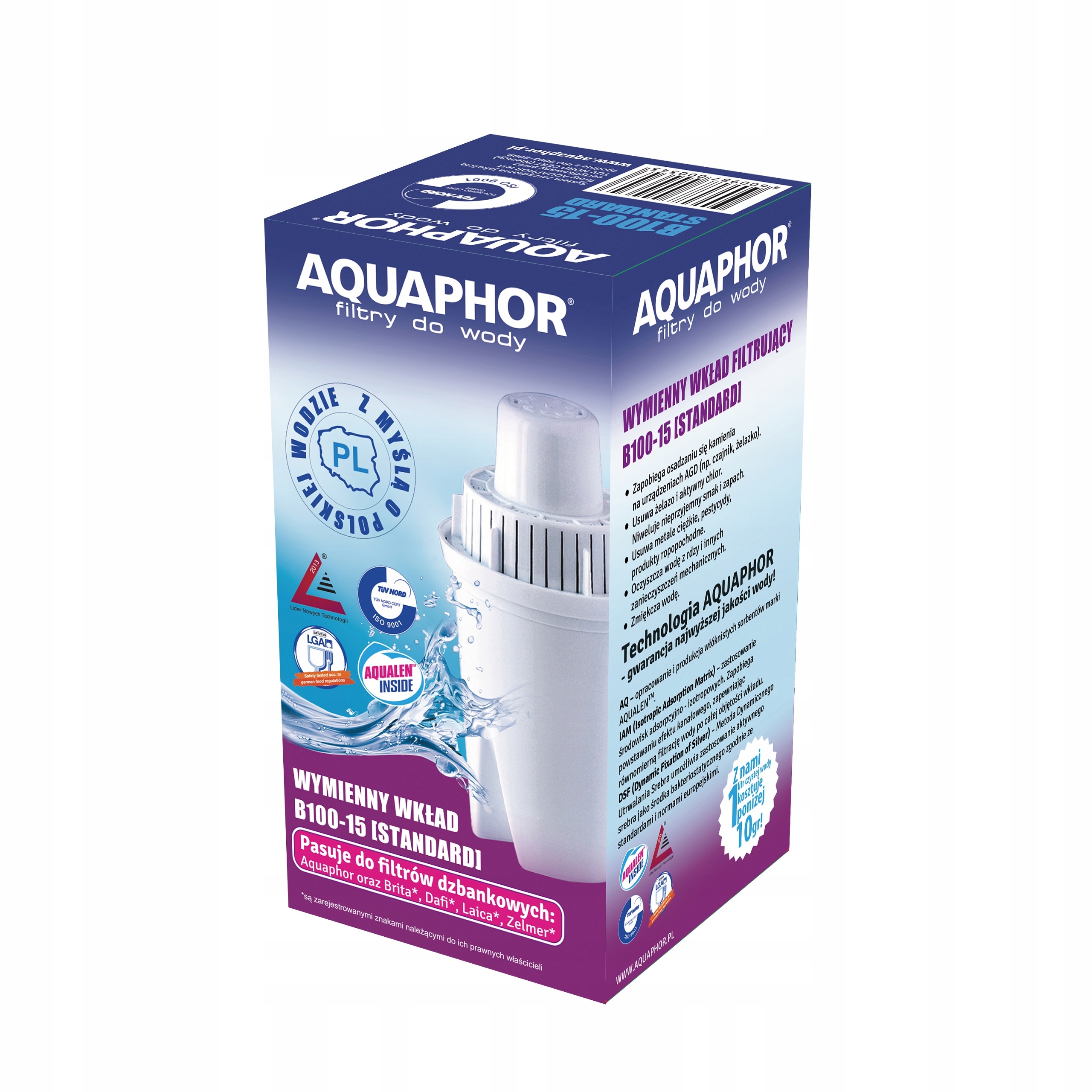 

Wkład filtrujący filtr Aquaphor B15 B100-15 1 szt.