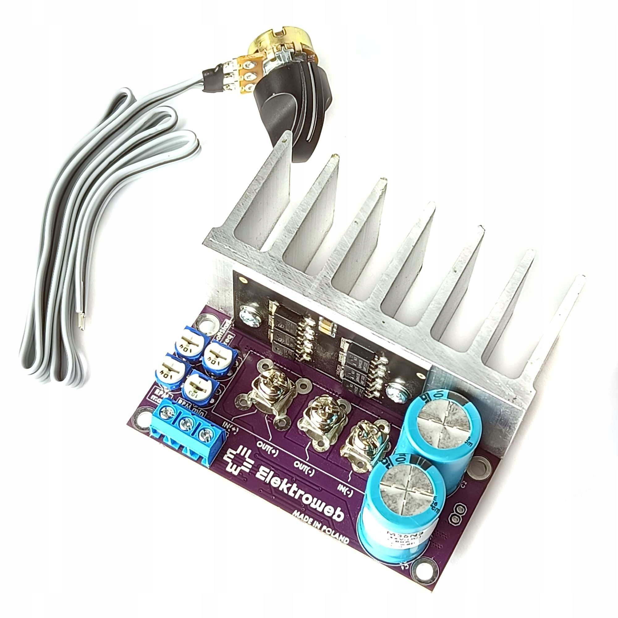 Regulátor otáček motoru Pwm DC s soft startem RO50A 11V-45V 50A 2250W