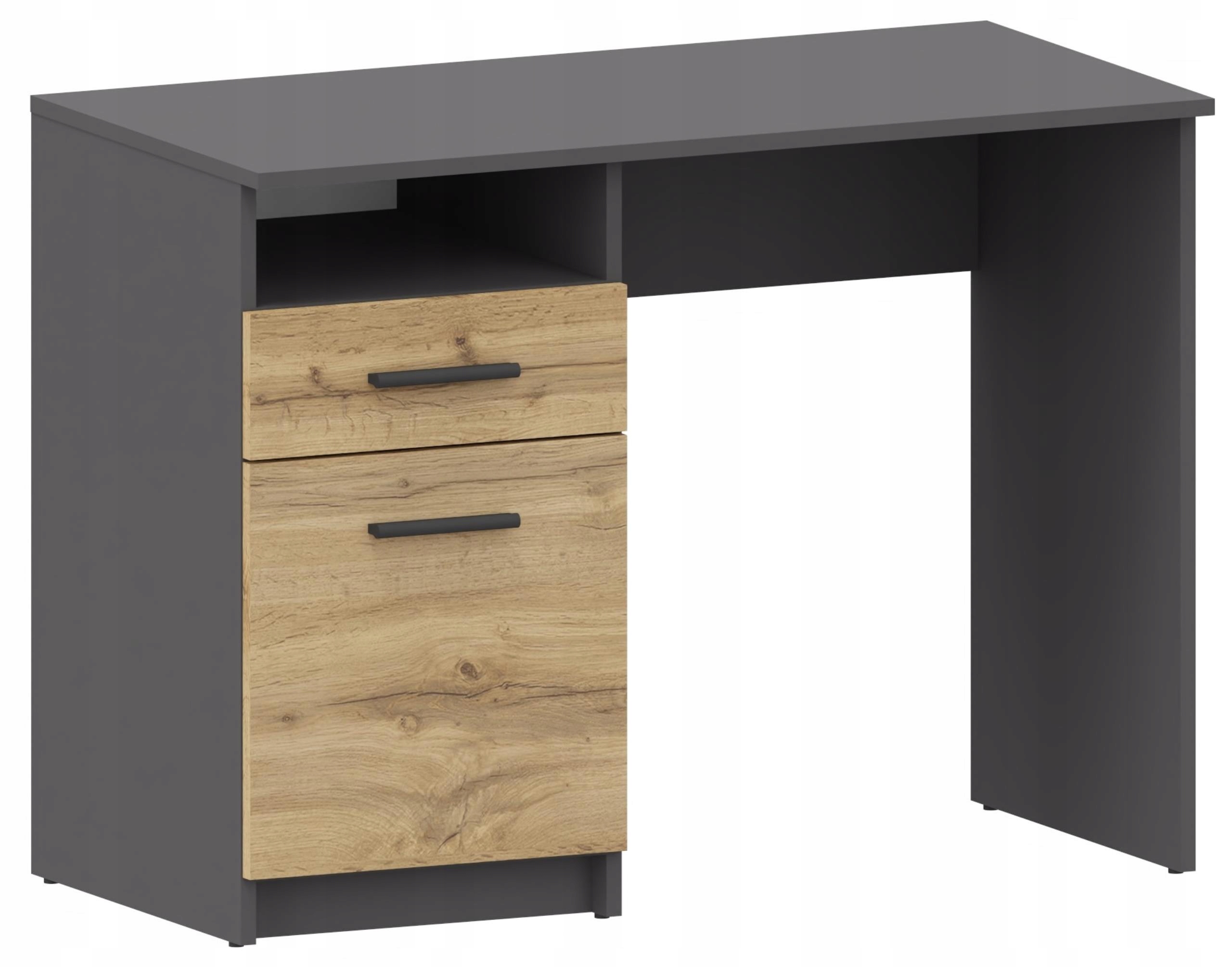 Psací stůl skříňka Bodo Dsp 100 cm Grafit-wotan antracit regál komoda Ufc