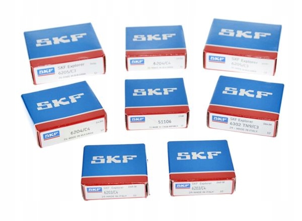 

Łożyska silnika Mz Es 250/0 Jaskółka Skf C4 8 szt