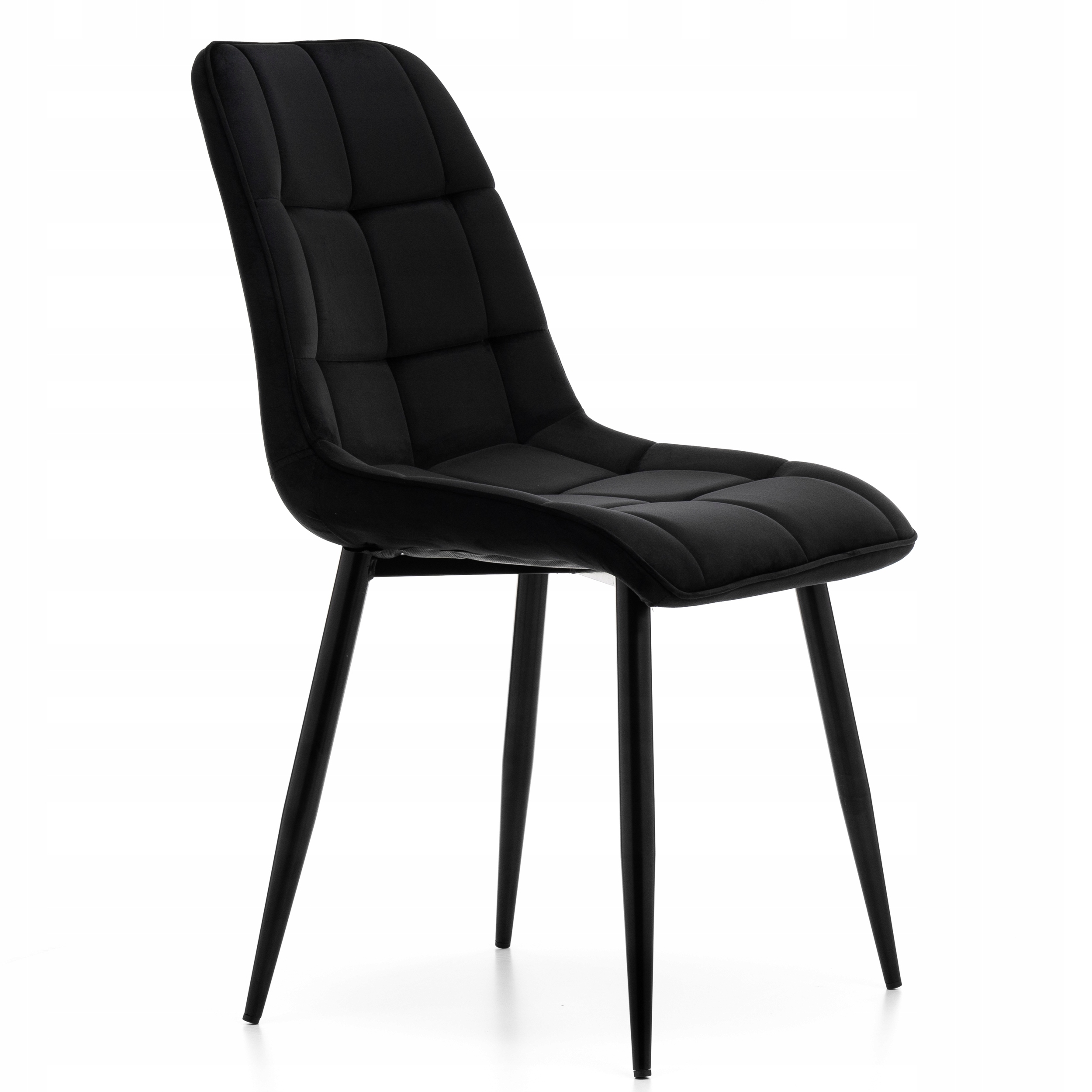 KRZESŁO TAPICEROWANE WELUROWE DO JADALNI CHIC Model CHIC