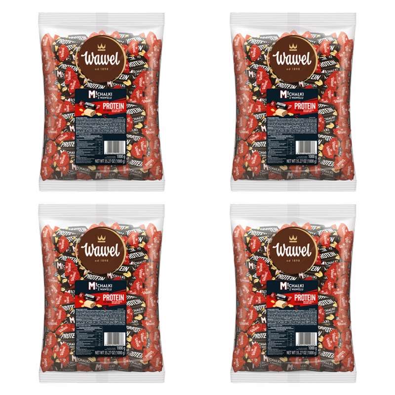 Wawel Michałki Protein 1kg X4