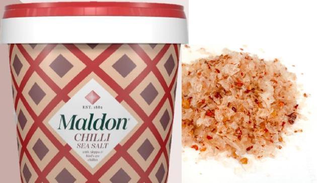 Levně Mořská sůl Chilli Sea Salt 500 g Maldon