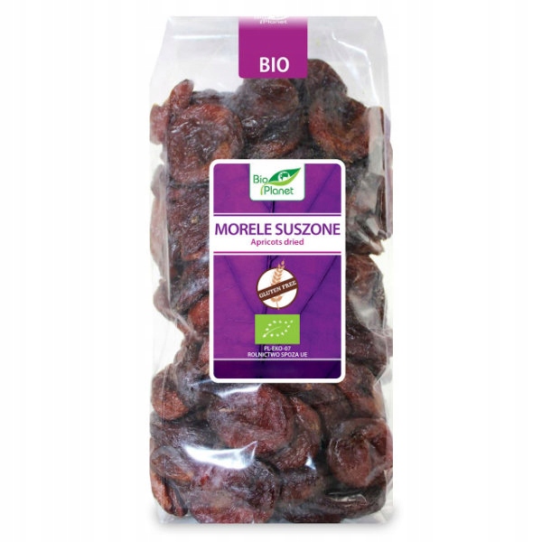 Bio Planet Bezlepkové sušené meruňky Bio 1 kg