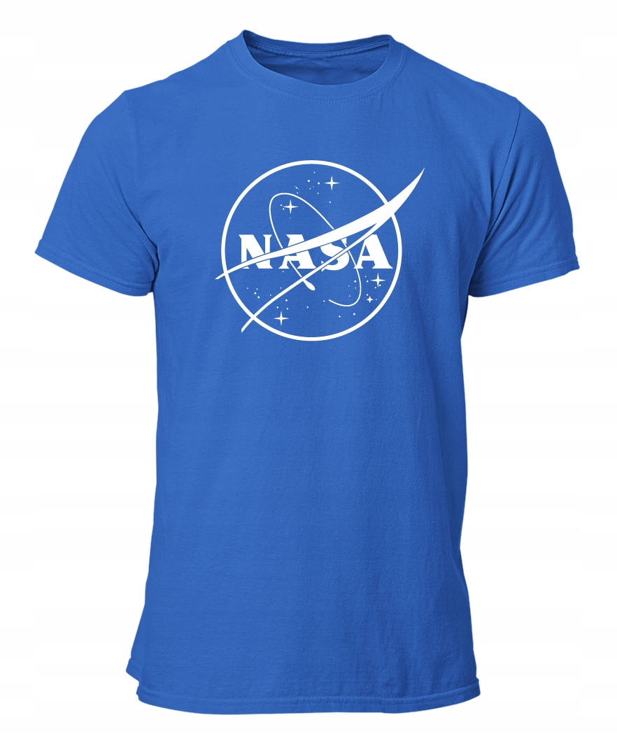

Koszulka męska Nasa Logo 100% Bawełna na prezent M