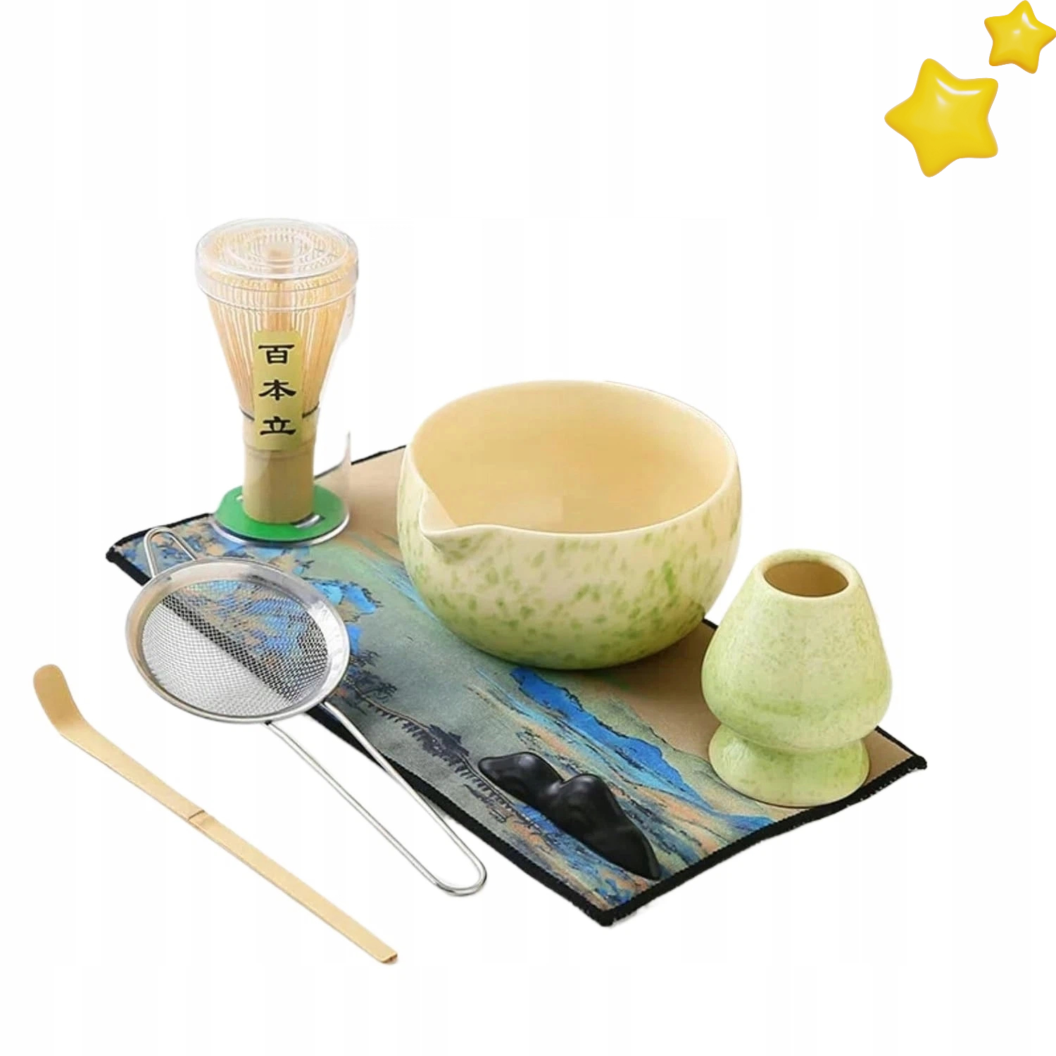 Ručně Malované Misky Matcha – Unikátní Design Pro Milovníky Čaje
