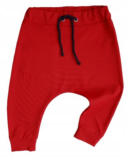 

98 Baggy Czerwone spodnie dziecięce dresowe jakość