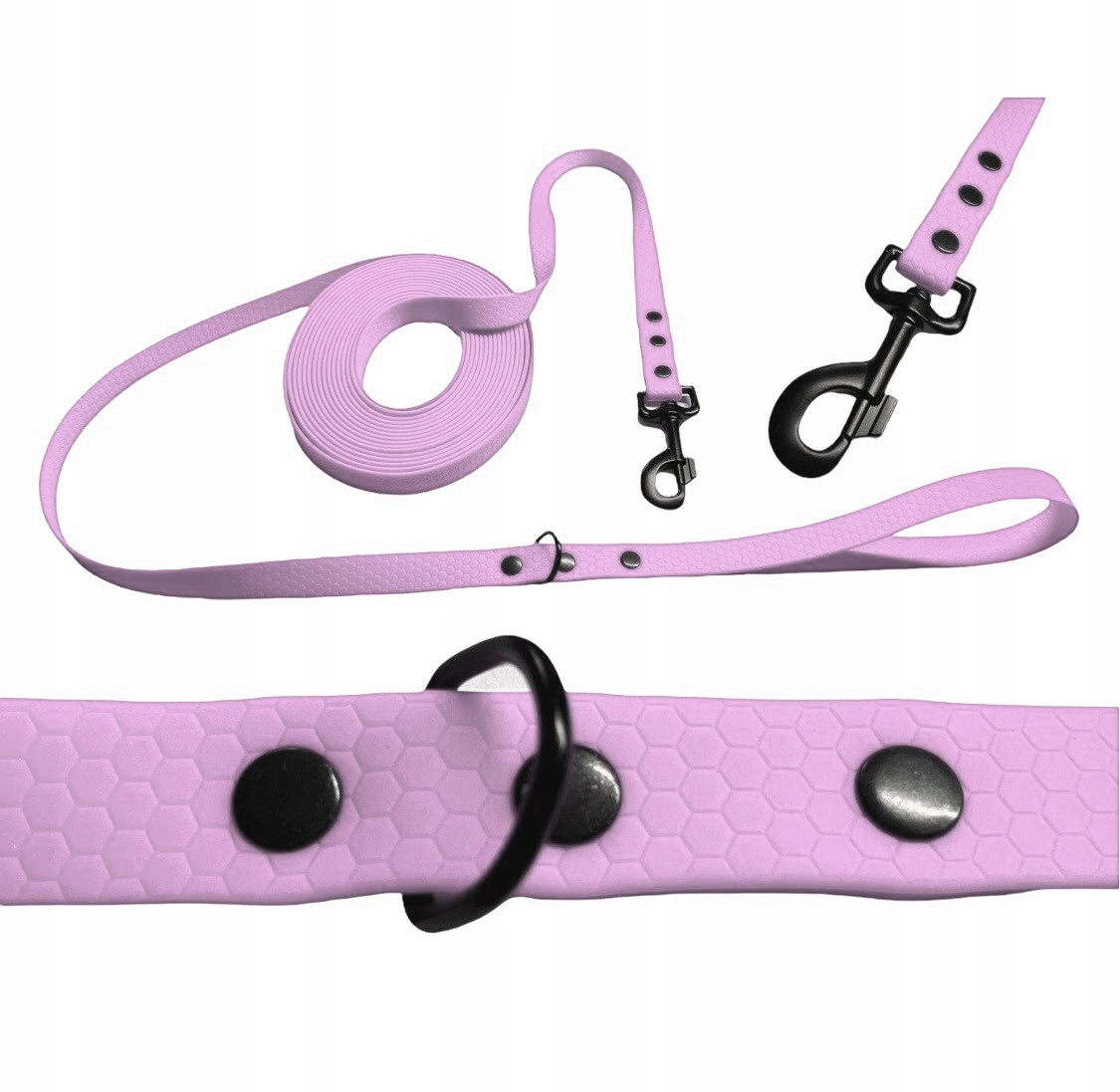 Vodítko Voděodolná Silná treningové vodítko Biothane Pvc 15 m 16 mm levandulová