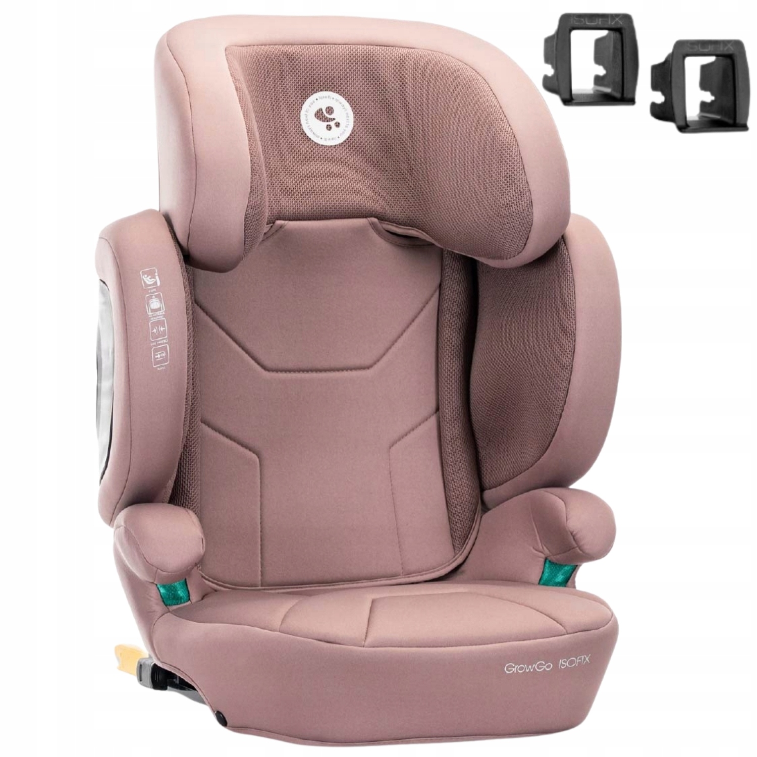 Fotelik samochodowy I-Size 15-36kg do 150cm składany Isofix Lorelli GrowGo