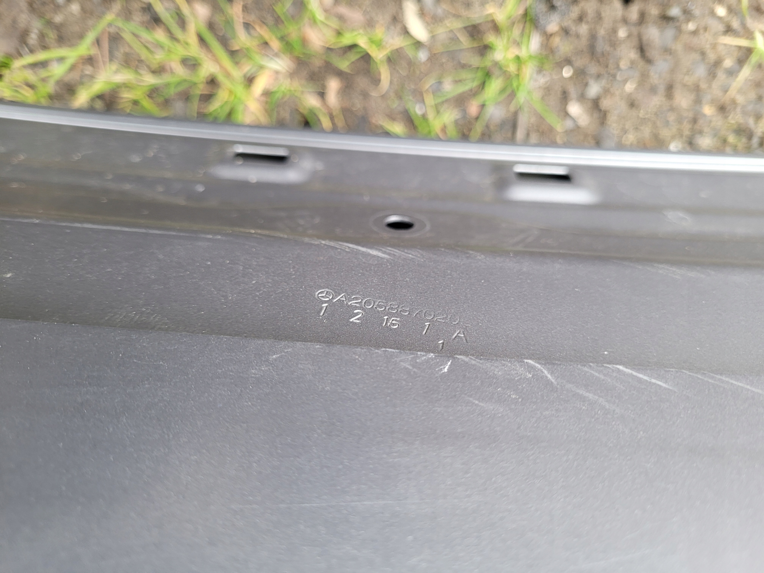 Motorhaube Mercedes-Benz C-Klasse W205 Bonnet Hood - Thumbnail 5