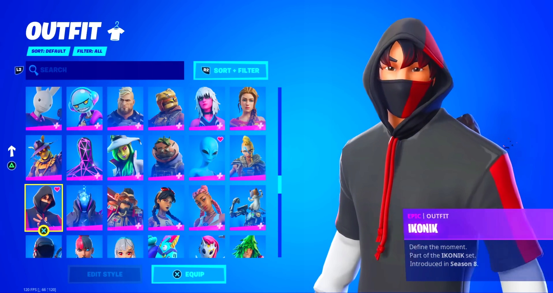 KONTO FORTNITE BLACK KNIGHT IKONIK GALAXY OG SKINY MARVEL VDOLCE RATOWANIE Wersja językowa Angielska Polska