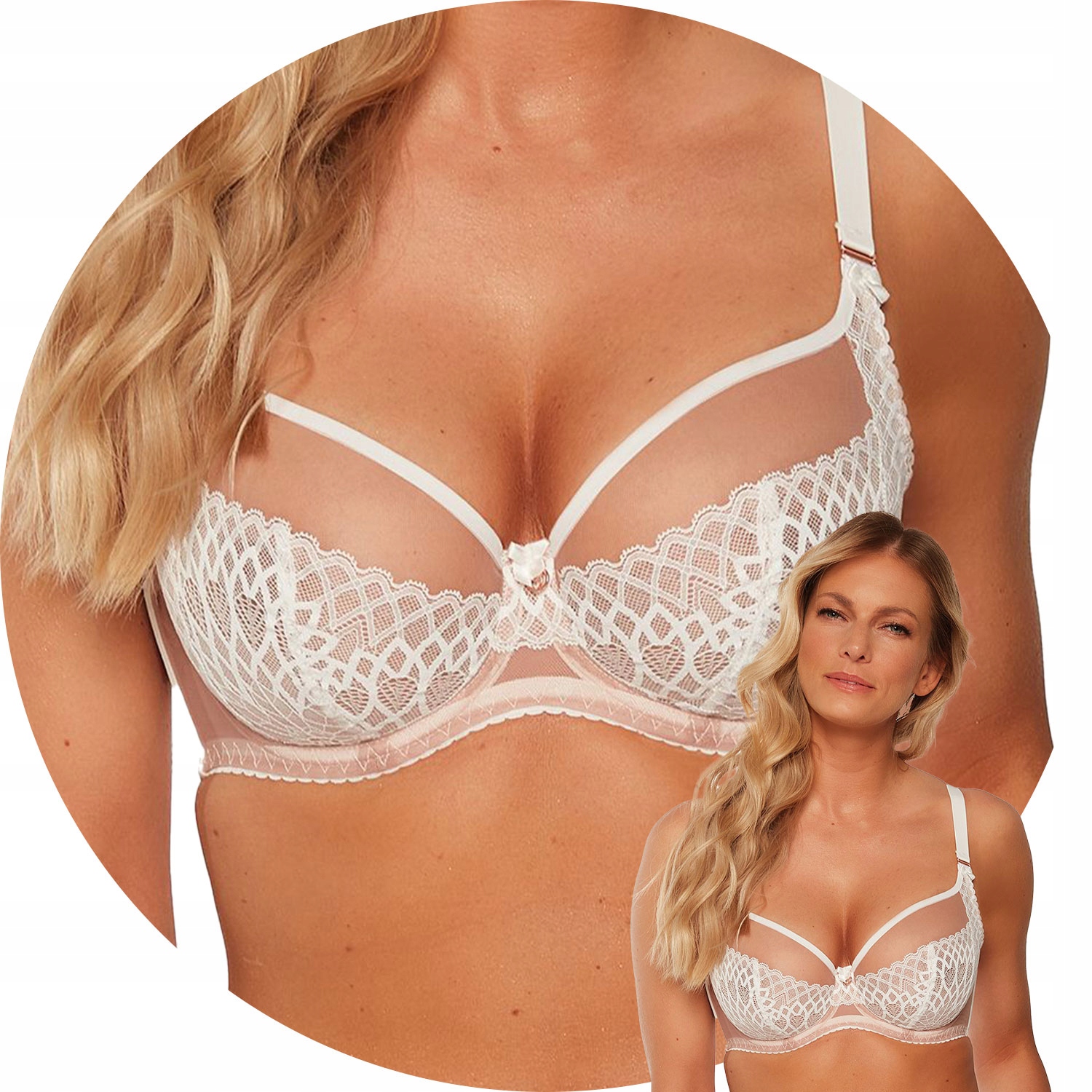 Gaia 1237 Ellen Podprsenka měkká ecru 75H
