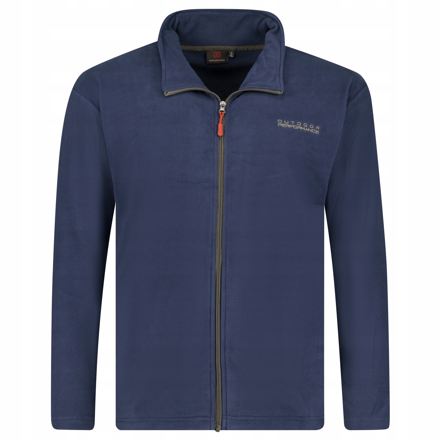 Adamo mikina pánská 169923 fleece nadměrná velikost 8XL tmavě modrá