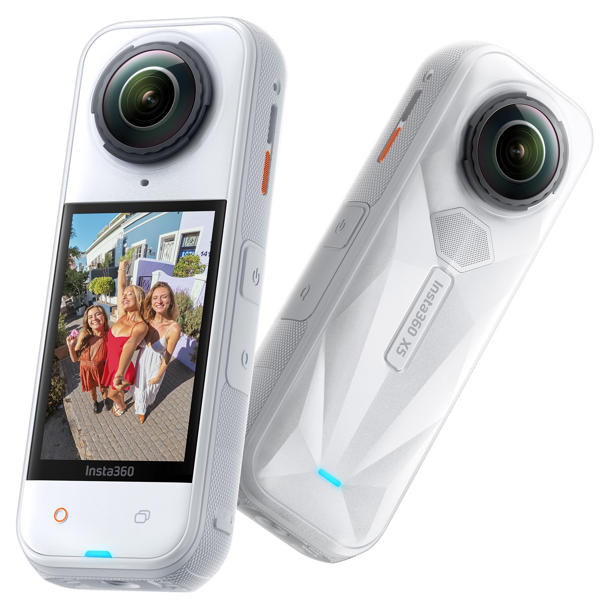 Športová sférická kamera 360 8K vodotesná Insta360 X5 Standardow, biela