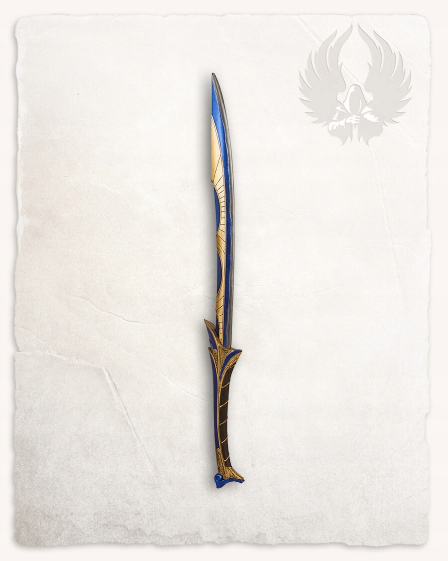 Krátký Modrý Meč Nalandra Zbraň Zbraň Pro Larp