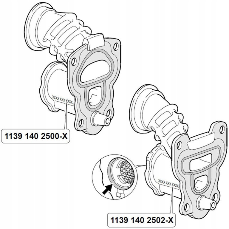 11391402500 Karburátorová spojka Stihl Ms 171 181 211